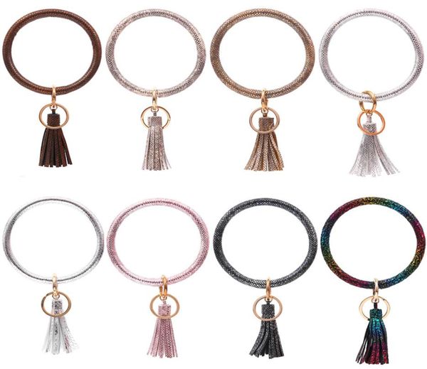 snakeskin pu tassel bracelet keychain leather keyring bracelet shinning colors wristlet keychain bangle2703667, Black
snakeskin pu tassel bracelet keychain leather keyring bracelet shinning colors wristlet keychain bangle2703667, Black