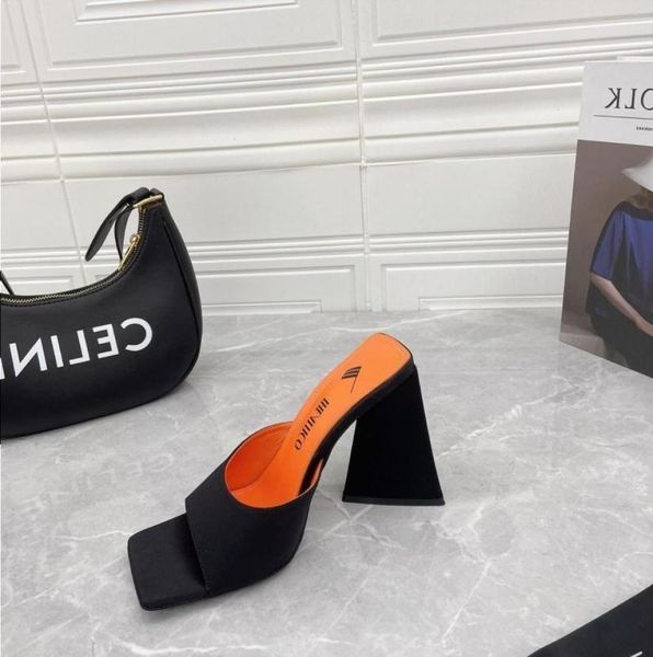 boots the attico de heeled sandals black slippers satin silk block heel mules high heels shoes slip on slides open toes shoe for wom aetn841
boots the attico de heeled sandals black slippers satin silk block heel mules high heels shoes slip on slides open toes shoe for wom aetn841