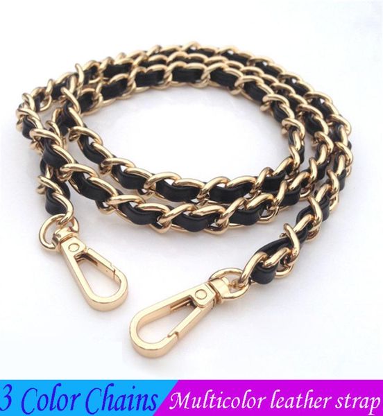 bag shoulder straps wearable leather strap chain multicolor customize metal portable fashion chain accessories for evening bags an1500872, Black
bag shoulder straps wearable leather strap chain multicolor customize metal portable fashion chain accessories for evening bags an1500872, Black