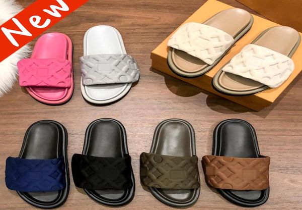 pool pillow slides slippers womens designer embossed mules flat sandals shoes mule pillow sliders mens platform slide summer luxur5110628, Black
pool pillow slides slippers womens designer embossed mules flat sandals shoes mule pillow sliders mens platform slide summer luxur5110628, Black