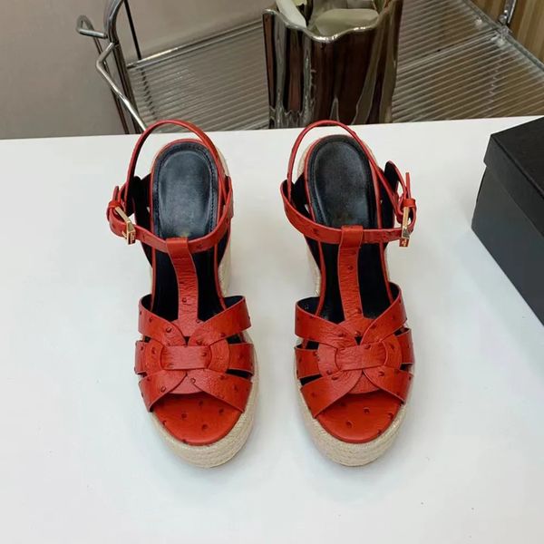 rope made of hemp woven wedge sandals super high platform pumps heels slippers heeled shoes women's luxury ostrich skin evening shoes 1, Black
rope made of hemp woven wedge sandals super high platform pumps heels slippers heeled shoes women's luxury ostrich skin evening shoes 1, Black