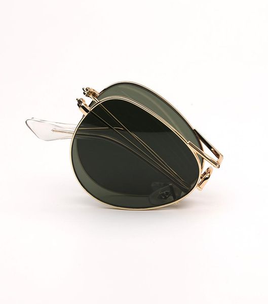 fashion pilot sunglasses woman men sun glasses driving folding suglass gradient glass lenses eyeware oculos de sol with package5895424, White;black
fashion pilot sunglasses woman men sun glasses driving folding suglass gradient glass lenses eyeware oculos de sol with package5895424, White;black