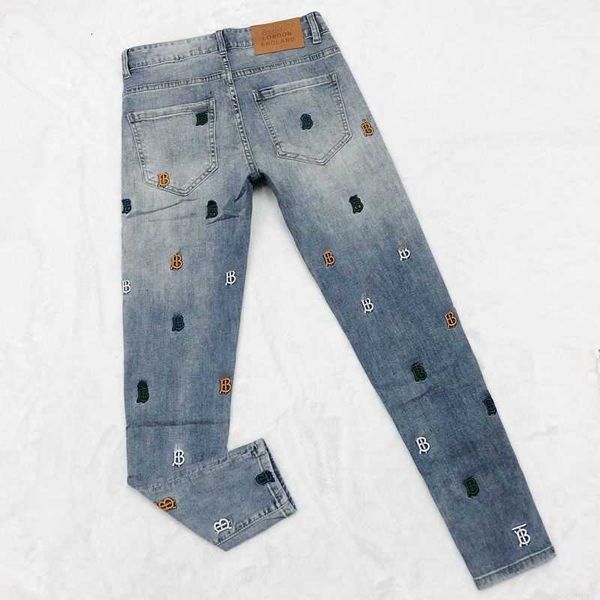 2023oversized mens jeans designer pants tb embroidered trousers men women casual 11, Blue
2023oversized mens jeans designer pants tb embroidered trousers men women casual 11, Blue