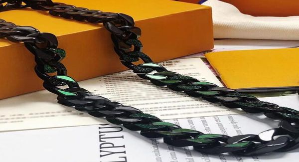 luxury designer chains links necklaces fashion 2054 green enamel titanium steel hip hop jewelry necklace for lovers men woman la135693034, Silver
luxury designer chains links necklaces fashion 2054 green enamel titanium steel hip hop jewelry necklace for lovers men woman la135693034, Silver