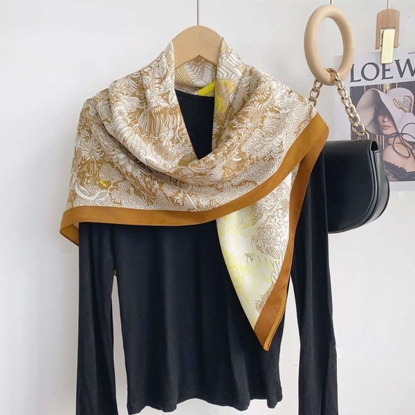 high grade printed scarf ladies shawl style imitation silk temperament all matching mother, Blue;gray
high grade printed scarf ladies shawl style imitation silk temperament all matching mother, Blue;gray