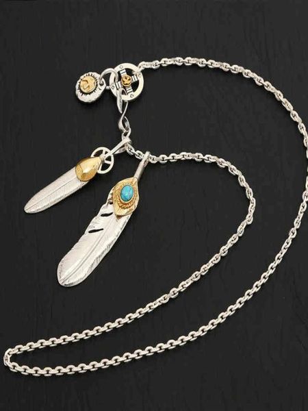necklaces 925 sterling silver jewelry takahashi goro feather retro long chain blue turquoise pendant for men and women necklace2243119213
necklaces 925 sterling silver jewelry takahashi goro feather retro long chain blue turquoise pendant for men and women necklace2243119213