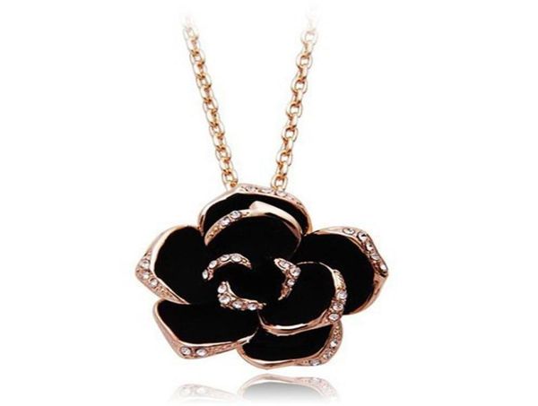 brand camellia design pendant fashion women goldcolor black painting rose flower necklace for wedding necklaces5015451, Silver
brand camellia design pendant fashion women goldcolor black painting rose flower necklace for wedding necklaces5015451, Silver