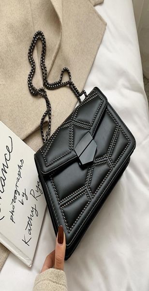 autumn 2019 luxurys snew korean women039s and winter fashion black one shoulder chain small square bag9841782
autumn 2019 luxurys snew korean women039s and winter fashion black one shoulder chain small square bag9841782