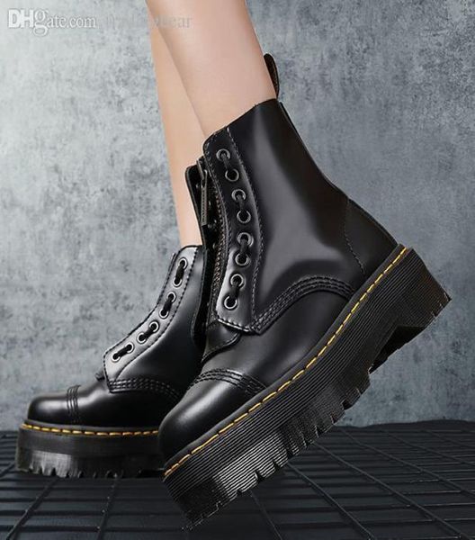 with box size 35 to 41 high platform lace up durable genuine leather martin boots luxury designer ankle booties grade tradingb4360277, Black
with box size 35 to 41 high platform lace up durable genuine leather martin boots luxury designer ankle booties grade tradingb4360277, Black