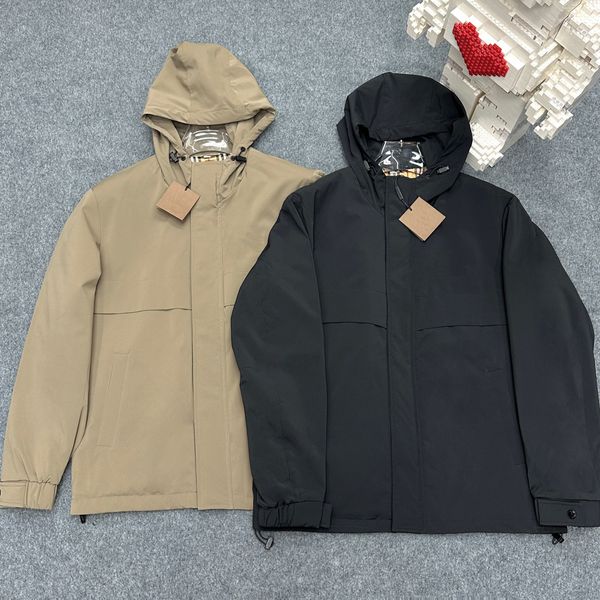 spring and autumn designer jackets outdoor simple casual pure color windbreaker luxury brand mens jackets, Black;brown
spring and autumn designer jackets outdoor simple casual pure color windbreaker luxury brand mens jackets, Black;brown