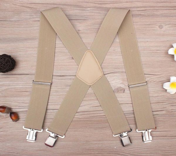 130cm plus size suspenders for heavy duty men pants with 4 strong clips 5cm wide braces with xback trousers man braces strap t2009072031, Black;white
130cm plus size suspenders for heavy duty men pants with 4 strong clips 5cm wide braces with xback trousers man braces strap t2009072031, Black;white