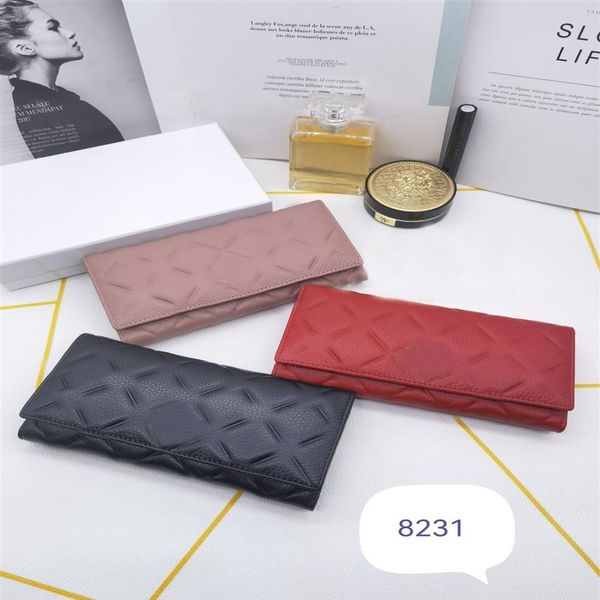 c8231 wallet card holder women genuine leather caviar classic long flap wallet zippy coin purse bag purses designer woman handbag 2286, Red;black
c8231 wallet card holder women genuine leather caviar classic long flap wallet zippy coin purse bag purses designer woman handbag 2286, Red;black