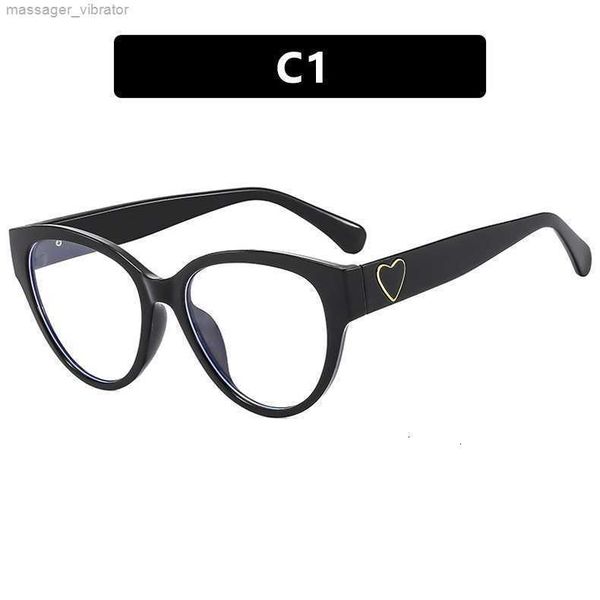light cat's eye love flat mirror anti blue light 2023 new plain face spicy girl shows slim weight can be paired with myopia lens frame, White;black
light cat's eye love flat mirror anti blue light 2023 new plain face spicy girl shows slim weight can be paired with myopia lens frame, White;black
