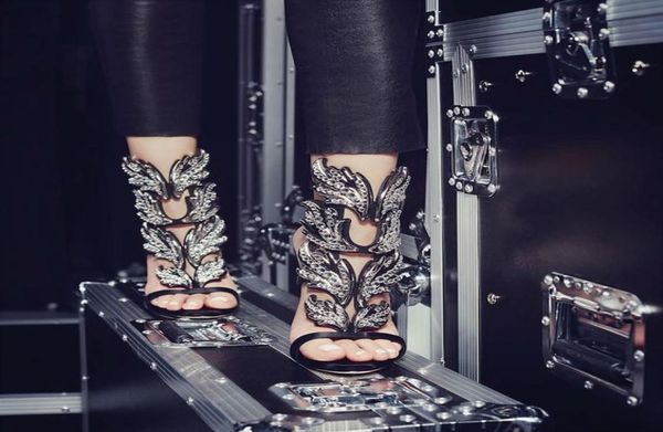 rhinestone angel wings stiletto lady high heels sandals platform wedge rome style designed pumps party dress shoes leaf heels sand7397382, Black
rhinestone angel wings stiletto lady high heels sandals platform wedge rome style designed pumps party dress shoes leaf heels sand7397382, Black