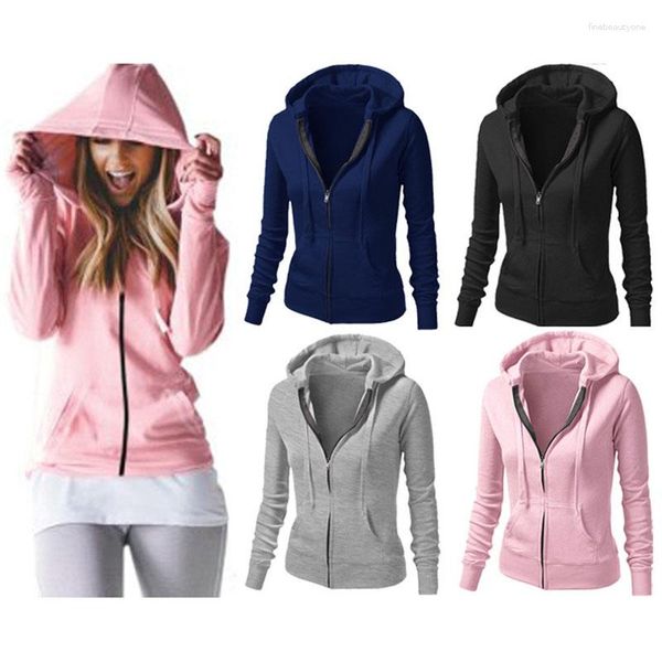women's hoodies womens fashion simple drawstring hooded coats women casual sport fitness hoodie fleece sweatshirt zip jackets, Black
women's hoodies womens fashion simple drawstring hooded coats women casual sport fitness hoodie fleece sweatshirt zip jackets, Black