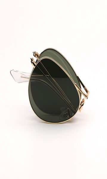 fashion pilot sunglasses woman men sun glasses driving folding suglass gradient glass lenses eyeware oculos de sol with package9509937, White;black
fashion pilot sunglasses woman men sun glasses driving folding suglass gradient glass lenses eyeware oculos de sol with package9509937, White;black