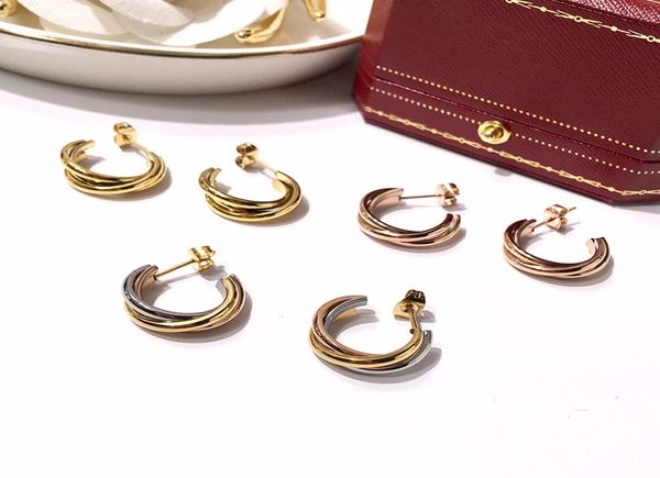 classic new titanium steel fashion tricolor sanhuan c earrings couple love for women and men pretty charm jewelry8430598, Golden
classic new titanium steel fashion tricolor sanhuan c earrings couple love for women and men pretty charm jewelry8430598, Golden