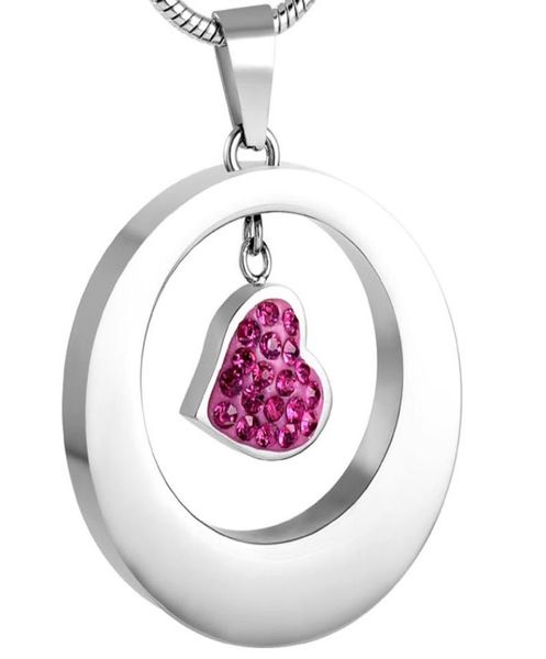 ijd8251 life circle crystal heart stainless steel cremation memorial necklace for ashes urn women for love necklace jewelry6142929, Silver
ijd8251 life circle crystal heart stainless steel cremation memorial necklace for ashes urn women for love necklace jewelry6142929, Silver