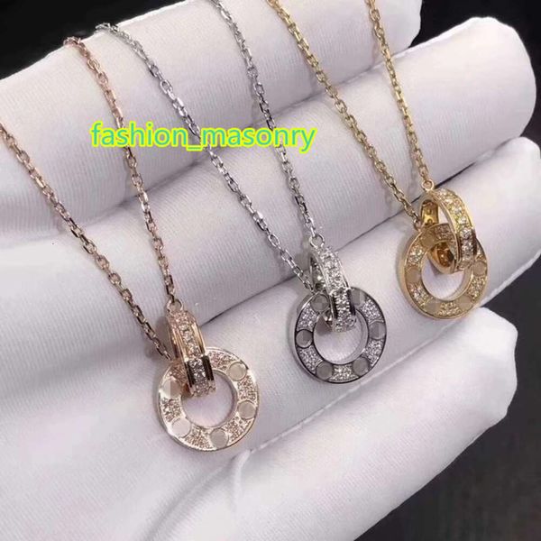new fashion love necklace jewelry men women double ring full bore two rows of drill necklace octagonal screw cap lover couple gift, Silver
new fashion love necklace jewelry men women double ring full bore two rows of drill necklace octagonal screw cap lover couple gift, Silver