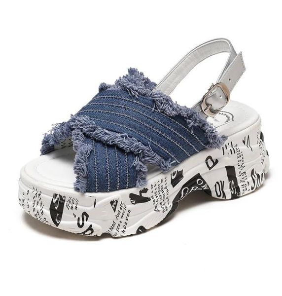 women denim tassel platform shoes girls peep toe platform sandals buckle strap sandal casual shoes fashion snakers4656968, Black
women denim tassel platform shoes girls peep toe platform sandals buckle strap sandal casual shoes fashion snakers4656968, Black