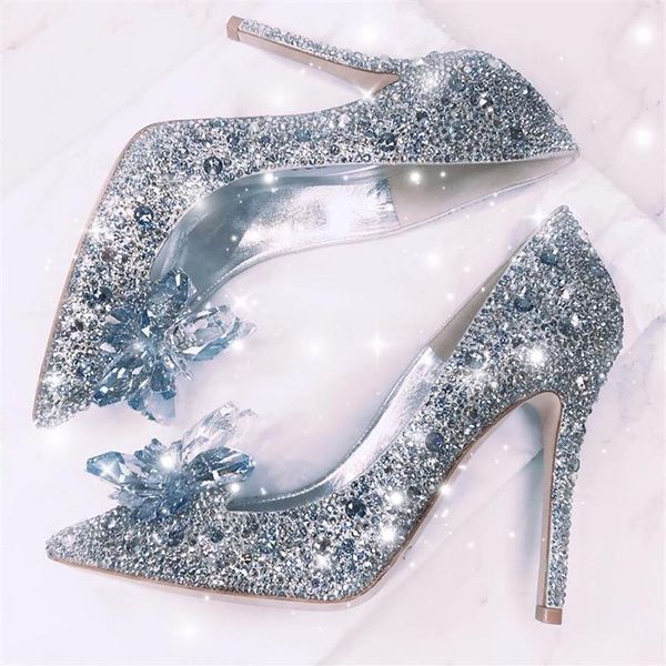 sparkly stiletto heel crystals wedding shoes for bride beaded luxury designer heels cinderella pumps poined toe rhinestones bridal152u, Black
sparkly stiletto heel crystals wedding shoes for bride beaded luxury designer heels cinderella pumps poined toe rhinestones bridal152u, Black