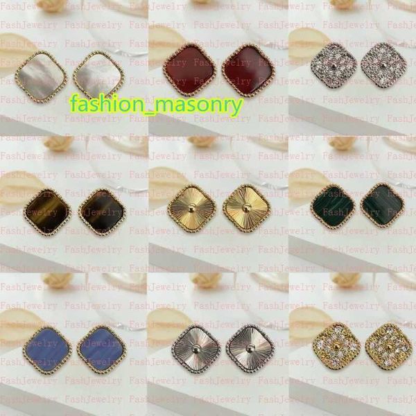 fashion vintage 4/four leaf clover charm stud earrings back mother-of-pearl silver 18k gold plated agate for women girls valentine's mo, Golden;silver
fashion vintage 4/four leaf clover charm stud earrings back mother-of-pearl silver 18k gold plated agate for women girls valentine's mo, Golden;silver