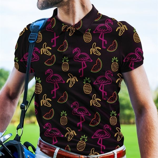 men's polos neon tropical time polo tshirts art print trending shirt summer shortsleeve custom clothing 230901, White;black
men's polos neon tropical time polo tshirts art print trending shirt summer shortsleeve custom clothing 230901, White;black