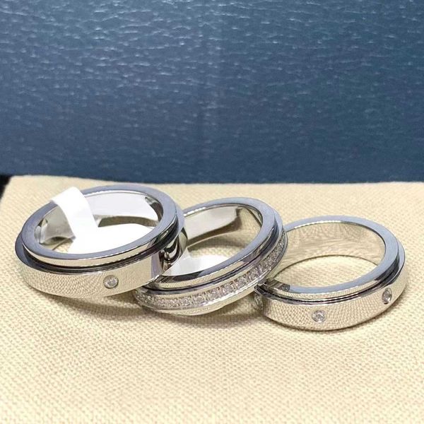 designer piage rotating ring luxury diamond finger ring v gold high edition diamond personalized fashion simple versatile couple ring ins ac, Silver
designer piage rotating ring luxury diamond finger ring v gold high edition diamond personalized fashion simple versatile couple ring ins ac, Silver