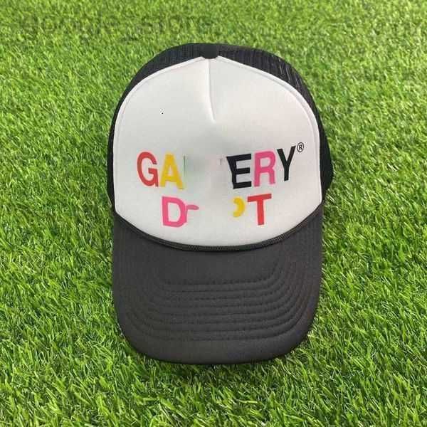 

designer galleryes caps ball capsamerican dept letter lanvins hat gp graffiti mesh truck driver high profile trendy baseball cap blue fashio, Blue;gray