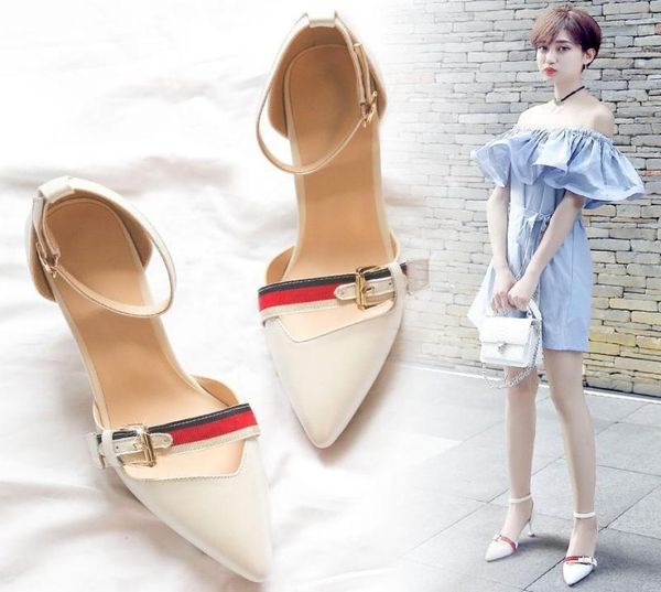 new fashion solid flock belt buckle women pumps pointed toe shallow high heels shoes pu leather women concise office shoes 42616353745, Black
new fashion solid flock belt buckle women pumps pointed toe shallow high heels shoes pu leather women concise office shoes 42616353745, Black