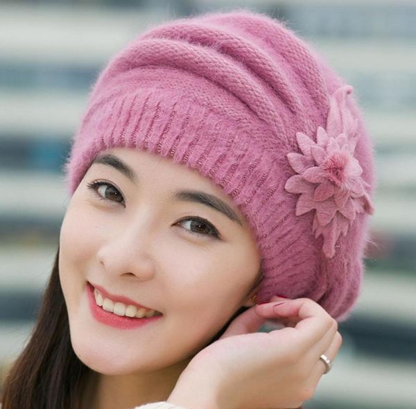 berets winter fashion womens hat flower knit crochet beanie warm solid color outdoor sports ear protection beret cappello donna8726312, Blue;gray
berets winter fashion womens hat flower knit crochet beanie warm solid color outdoor sports ear protection beret cappello donna8726312, Blue;gray