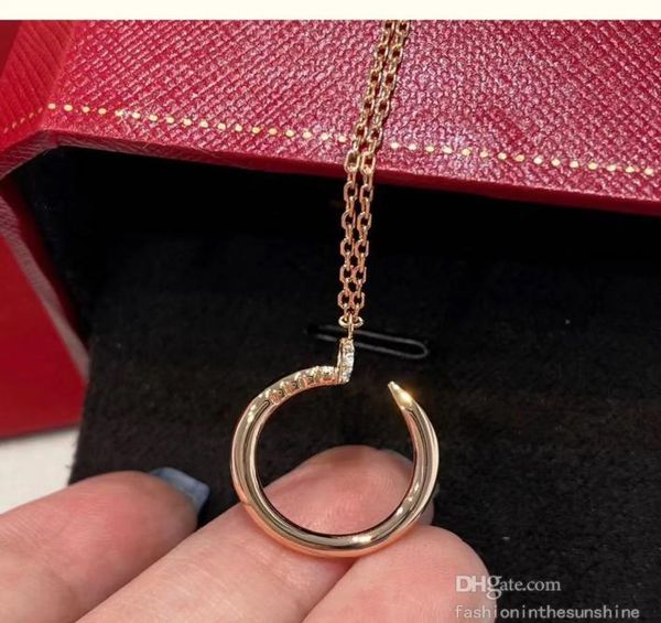 designer jewelry necklace men women nail diamond pendant necklaces platinum clavicle rose gold silver for wedding gifts 45cm 3 col3720588
designer jewelry necklace men women nail diamond pendant necklaces platinum clavicle rose gold silver for wedding gifts 45cm 3 col3720588
