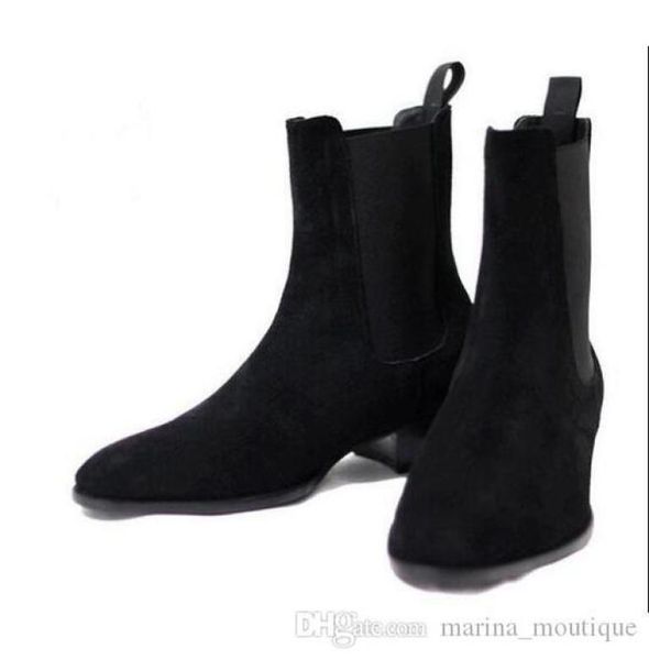 men suede martin boots wyatt booties men stacked heel slipon shoes fashion nubuck leather chelse boot ankle men shoes9955376, Black
men suede martin boots wyatt booties men stacked heel slipon shoes fashion nubuck leather chelse boot ankle men shoes9955376, Black