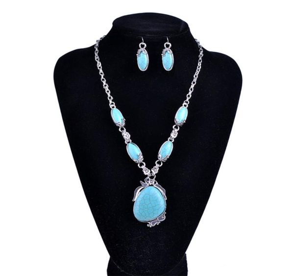 new national style turquoise accessories pendant gift fashion necklace jss8166488129, Silver
new national style turquoise accessories pendant gift fashion necklace jss8166488129, Silver