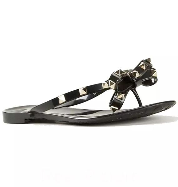luxury designer celeb women rivets bowknot flat slippers girls flip flops summer shoes cool beach jelly shoes8274034, Black
luxury designer celeb women rivets bowknot flat slippers girls flip flops summer shoes cool beach jelly shoes8274034, Black