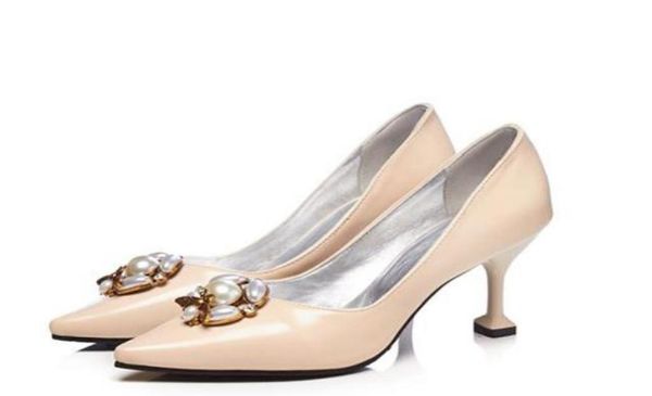 women039s shoes in spring and autumn high fine heel pointed end water drill8212432, Black
women039s shoes in spring and autumn high fine heel pointed end water drill8212432, Black