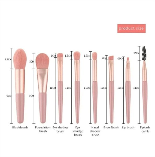 8pcs professional makeup brushes set cosmetic powder eye shadow foundation blush blending concealer beauty make up tool brushes b38
8pcs professional makeup brushes set cosmetic powder eye shadow foundation blush blending concealer beauty make up tool brushes b38