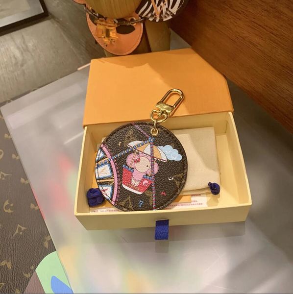 bag decoration with key chain by presbyopia sun temperament new classic the back offers embossed letter for men and women key chain, Silver
bag decoration with key chain by presbyopia sun temperament new classic the back offers embossed letter for men and women key chain, Silver
