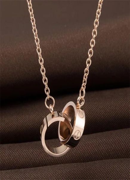whole gold plated double rings pendant necklace choker 316l stainless steel two circle rings necklace jewelry for women5343671, Silver
whole gold plated double rings pendant necklace choker 316l stainless steel two circle rings necklace jewelry for women5343671, Silver