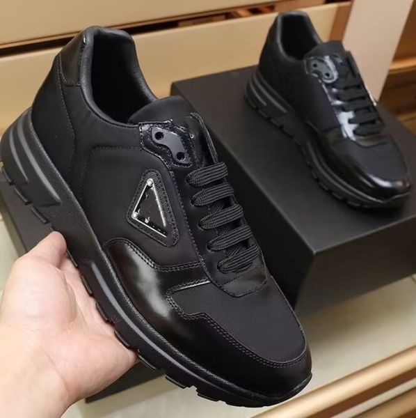 b22 men shoes prax 01 sneakers re-nylon brushed leather nylon mesh brand mens skateboard walking runner casual outdoor sports eu38-46, Black
b22 men shoes prax 01 sneakers re-nylon brushed leather nylon mesh brand mens skateboard walking runner casual outdoor sports eu38-46, Black