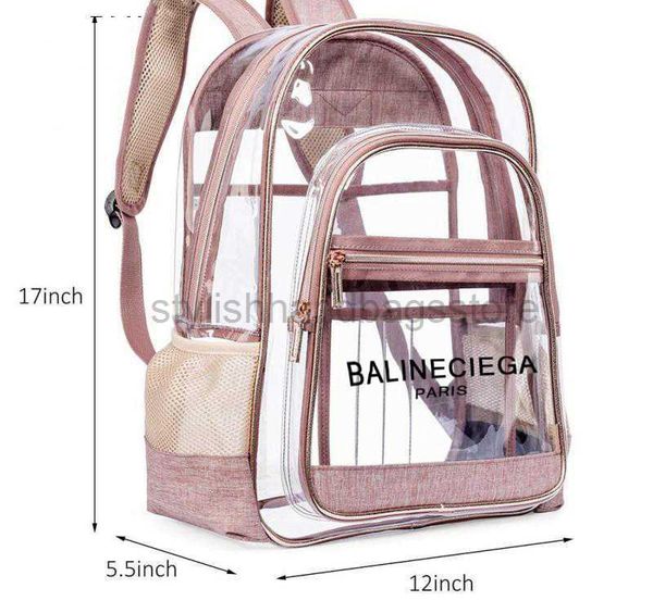 totes men women fashion pvc transparent backpack students school bag waterproof beach swimming bag casual travel t15stylishhandbagsstore
totes men women fashion pvc transparent backpack students school bag waterproof beach swimming bag casual travel t15stylishhandbagsstore
