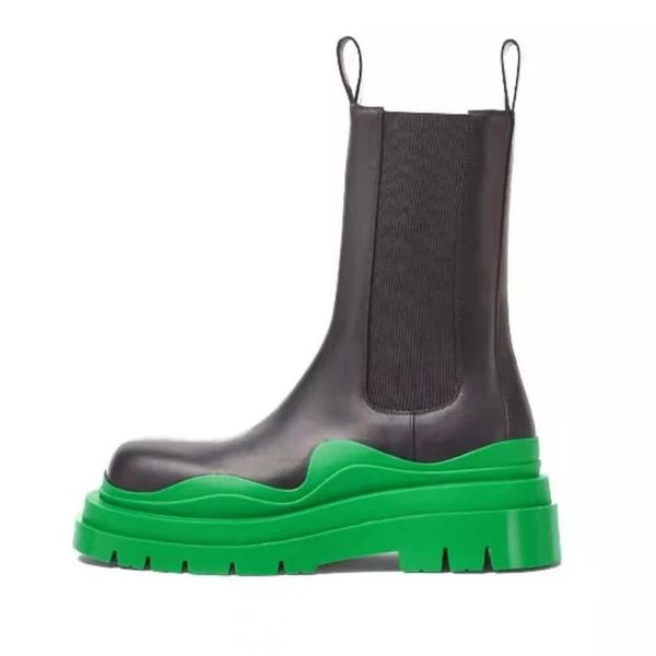 2023 with box luxury designer boots tire leather martin ankle motocycle boot rubber outsole elastic webbing comfort bottega bottegas exquisi, Black
2023 with box luxury designer boots tire leather martin ankle motocycle boot rubber outsole elastic webbing comfort bottega bottegas exquisi, Black