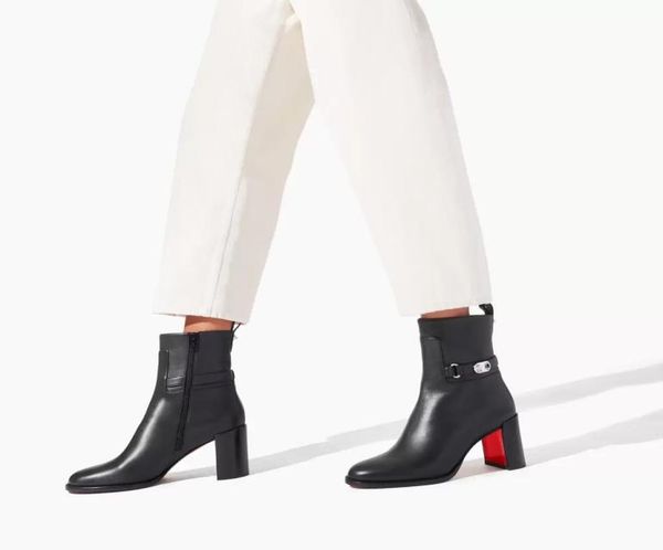 luxury elegant women ankle boots s lock booty 70mm bootes refined calfskin matte leather designer pointed bootis wedding party lady short bo, Black
luxury elegant women ankle boots s lock booty 70mm bootes refined calfskin matte leather designer pointed bootis wedding party lady short bo, Black
