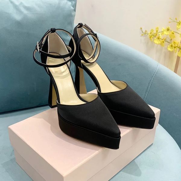 mach white satin platform pumps chunky heels ankle evening shoes pointed toe women heeled luxury designers ankle strap dress shoe bridal sho, Black
mach white satin platform pumps chunky heels ankle evening shoes pointed toe women heeled luxury designers ankle strap dress shoe bridal sho, Black