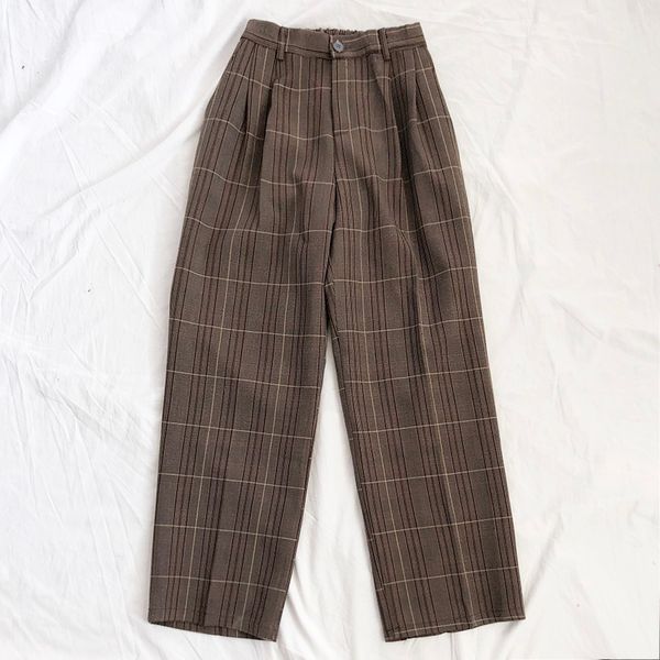 women's pants capris mooirue spring women pants plaid high waist dropping feeling high waist wide leg long suit pants 230901, Black;white
women's pants capris mooirue spring women pants plaid high waist dropping feeling high waist wide leg long suit pants 230901, Black;white