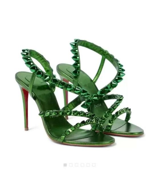 luxury designers women green sandal high heels s shoes spikita spiked pump studded heeled lady wedding party dress st8990043, Black
luxury designers women green sandal high heels s shoes spikita spiked pump studded heeled lady wedding party dress st8990043, Black