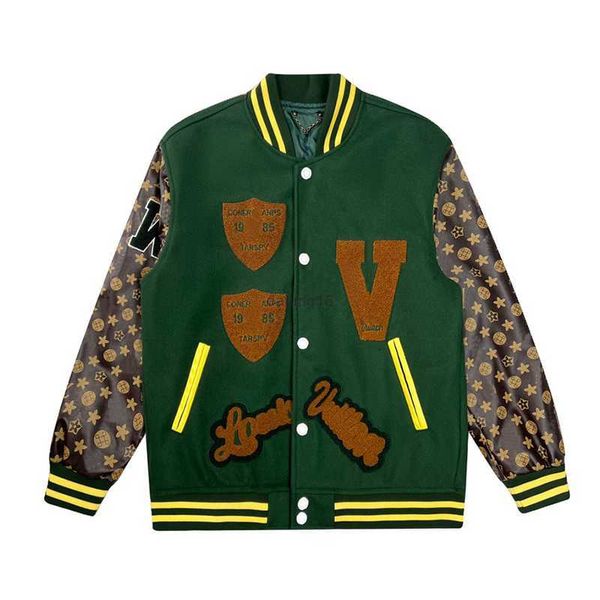 varsitys clothing mens luxurys designer jackets single breasted keep warm couple womens college sportswear green colorcasual streetwear oute, Black
varsitys clothing mens luxurys designer jackets single breasted keep warm couple womens college sportswear green colorcasual streetwear oute, Black
