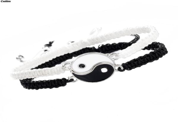 tai chi yin strand yang couple bracelets alloy pendant adjustable braid chain bracelet matching lover necklace5067832, Black
tai chi yin strand yang couple bracelets alloy pendant adjustable braid chain bracelet matching lover necklace5067832, Black