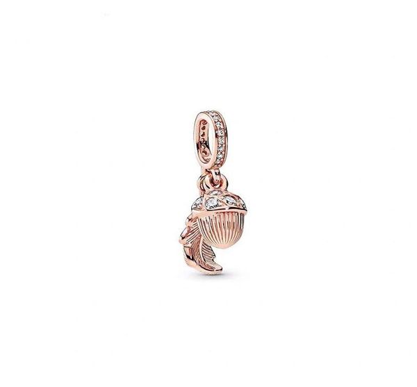 fit original charm bracelet 100 925 sterling silver rose gold acorn leaves pave crystal bead pendant jewelry reflexions berloque9198195, Black
fit original charm bracelet 100 925 sterling silver rose gold acorn leaves pave crystal bead pendant jewelry reflexions berloque9198195, Black