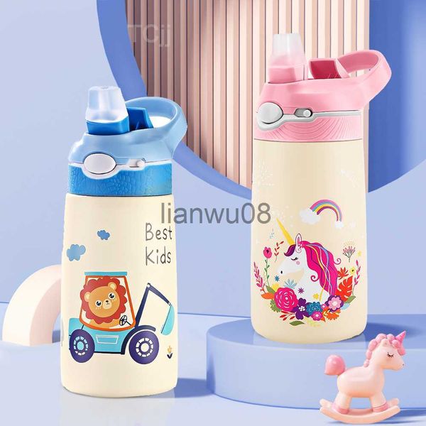 cups dishes utensils 400ml stainless steel thermal water bottle for children cute cartoon thermos mug with straw leakproof insulated cup dri
cups dishes utensils 400ml stainless steel thermal water bottle for children cute cartoon thermos mug with straw leakproof insulated cup dri